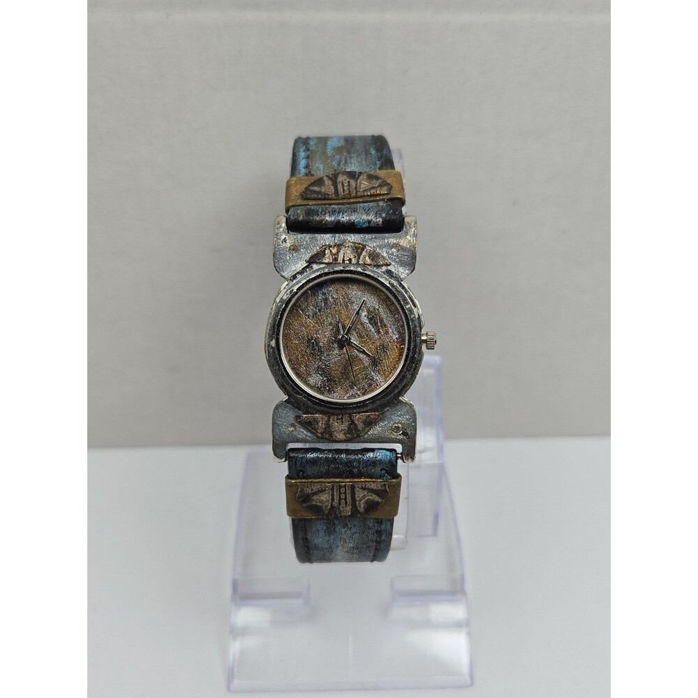 Womens Rare Robokid Steampunk Grunge Tooled Futuristic Watch Unique New Battery